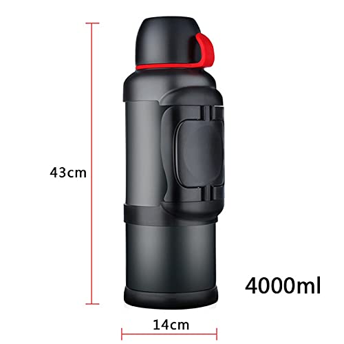 4L Stainless Steel Double-Wall Insulated Kettle