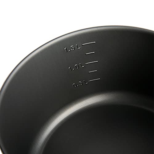 Outdoor Camping Cookware Set with Pots, Frying Pan & Kettle