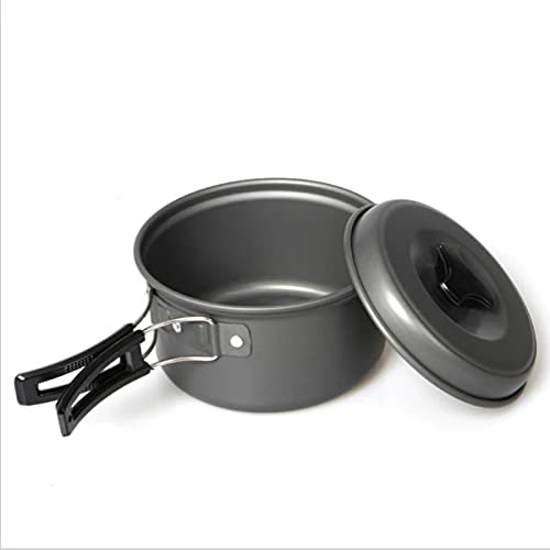 Aluminum Camping Cookware Set for 1–2 People