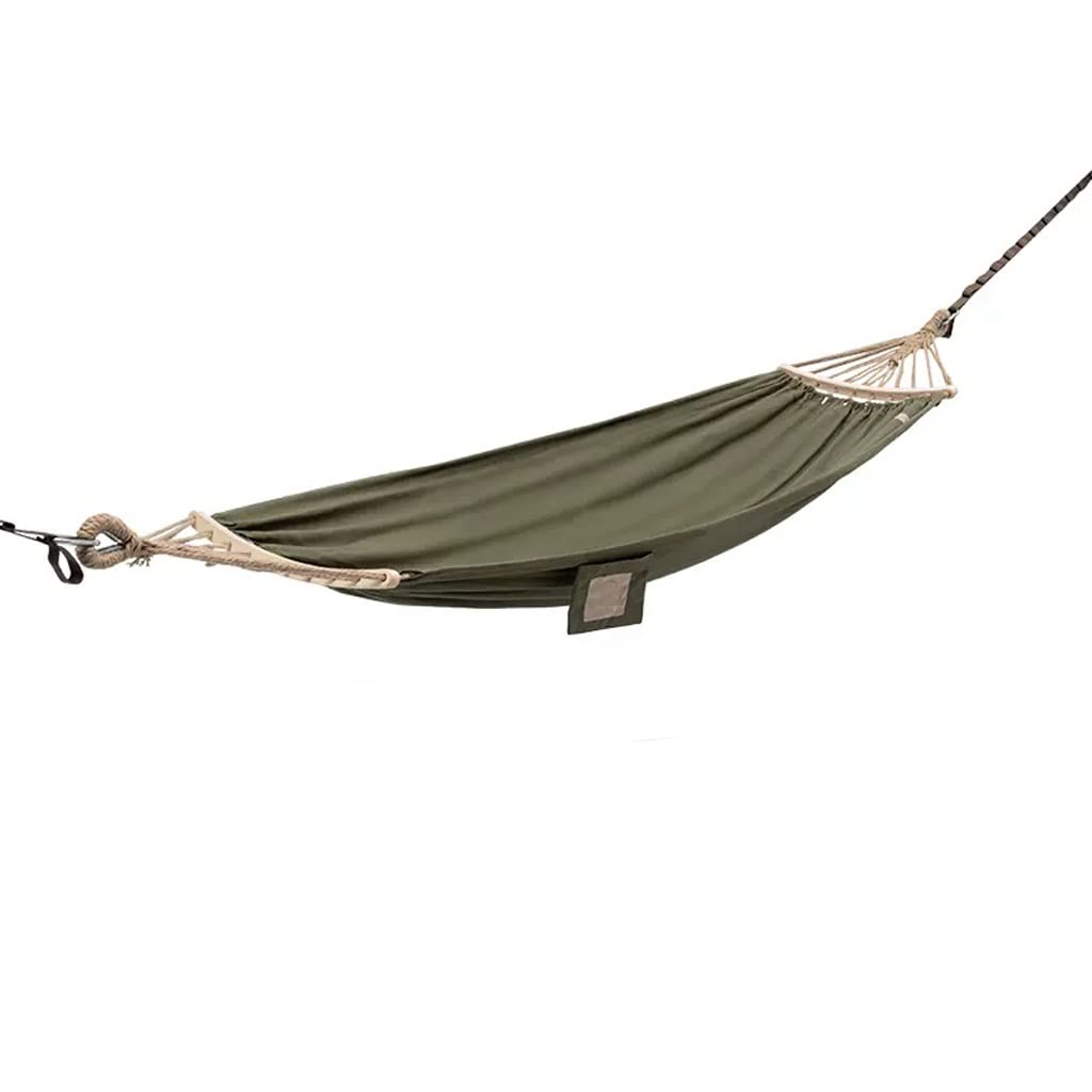 Portable Anti-Rollover Canvas Camping Hammock