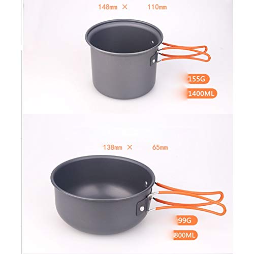 Portable Non-Stick Camping Cookware Set