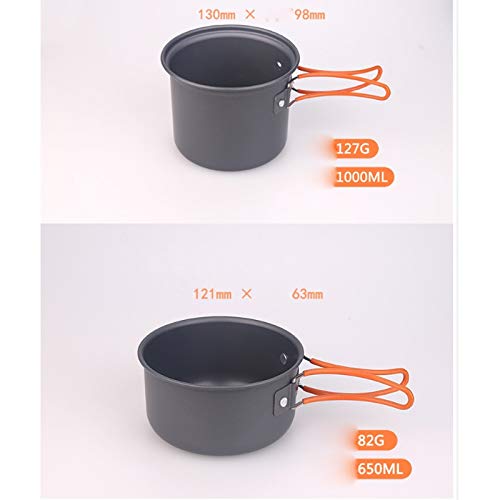 Portable Non-Stick Camping Cookware Set