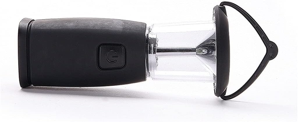 Hand-Cranked Solar Rechargeable LED Camping Lantern