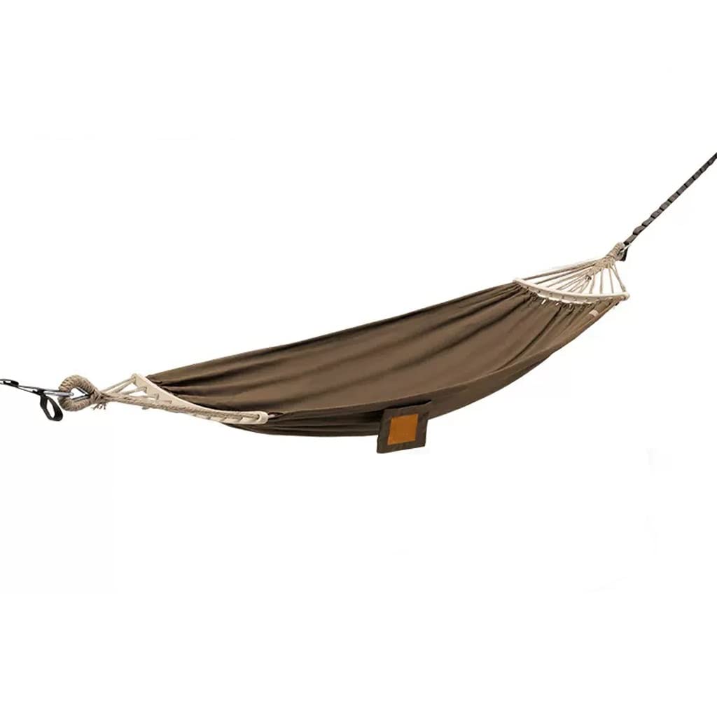 Portable Anti-Rollover Canvas Camping Hammock