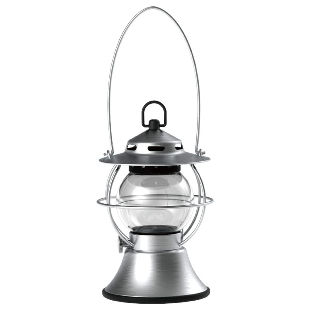 Rechargeable Retro LED Camping Lantern with Adjustable Modes