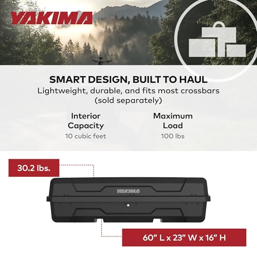 10 Cu. Ft. Hard Shell Rooftop Cargo Box