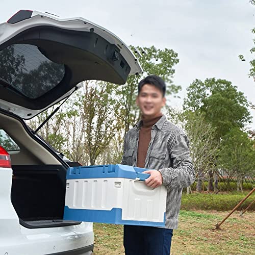 Car Trunk Organizer with Built-In Chair for Camping
