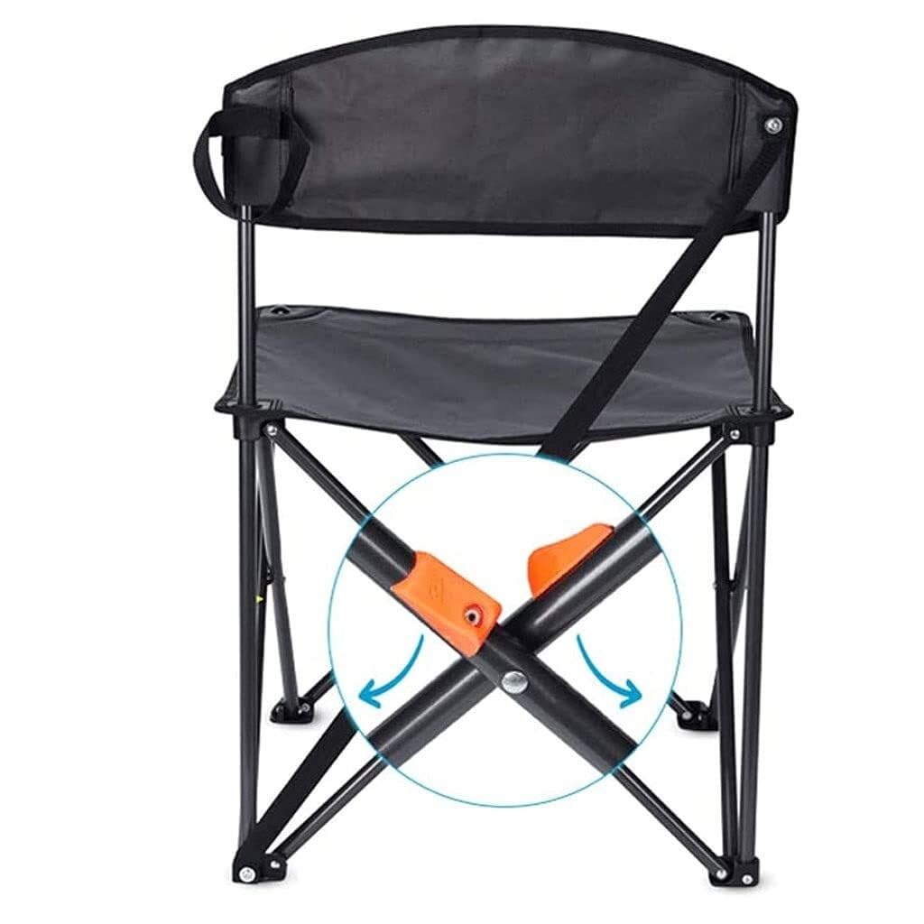 Portable Folding Camping Stool with Oxford Cloth Seat