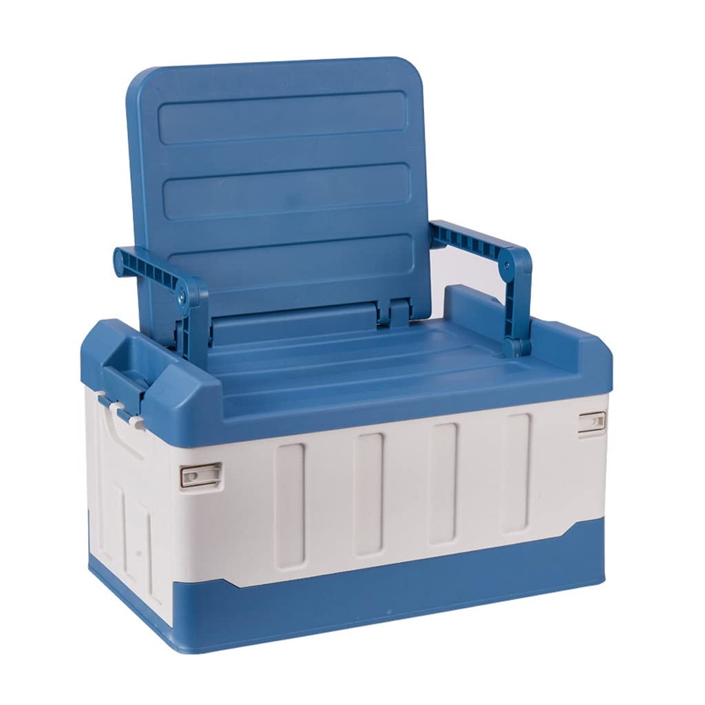 Car Trunk Organizer with Built-In Chair for Camping