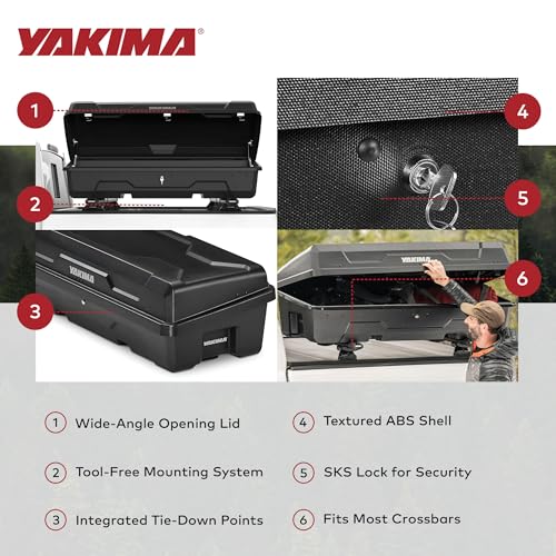 10 Cu. Ft. Hard Shell Rooftop Cargo Box