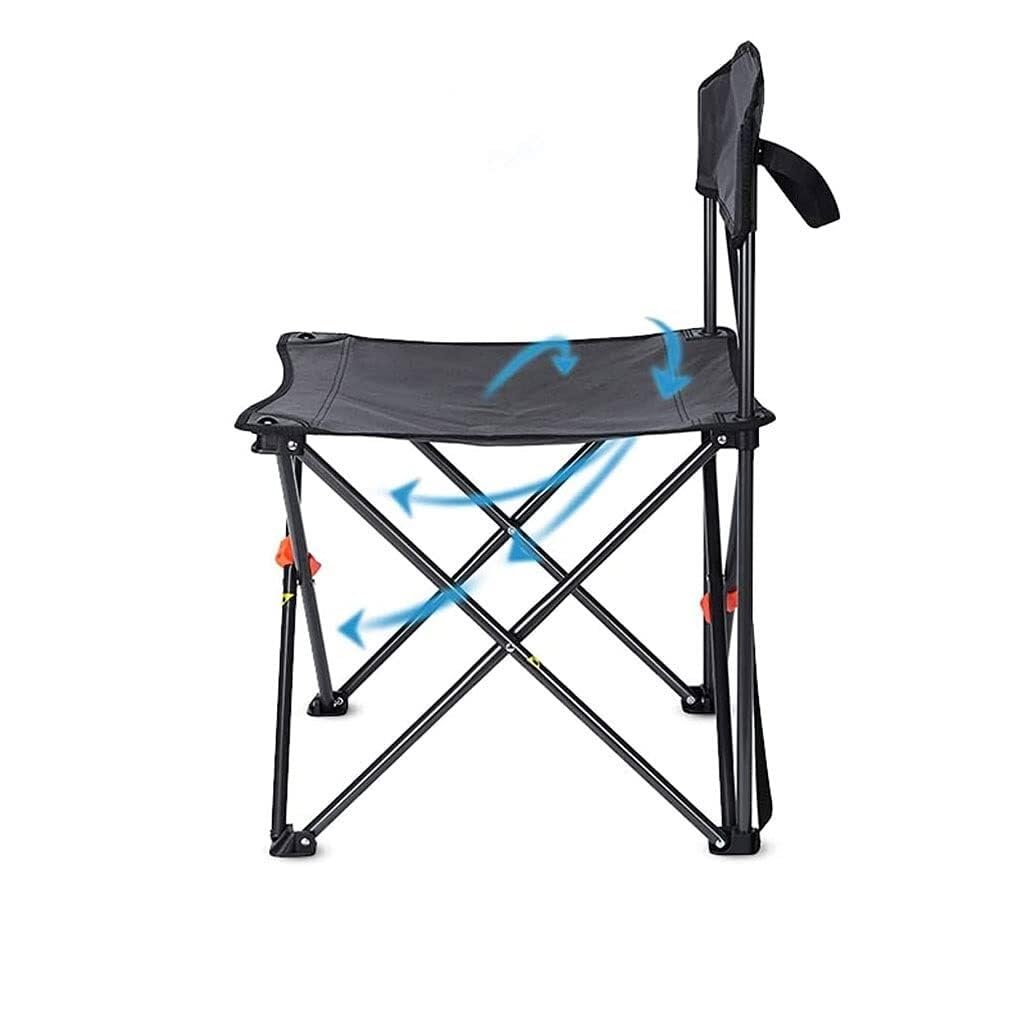 Portable Folding Camping Stool with Oxford Cloth Seat