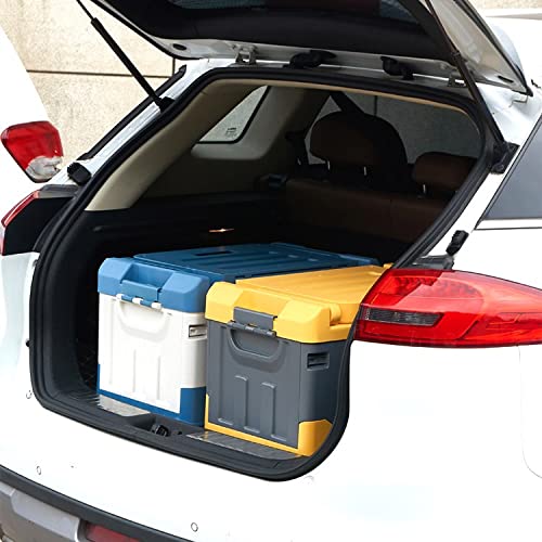 Car Trunk Organizer with Built-In Chair for Camping