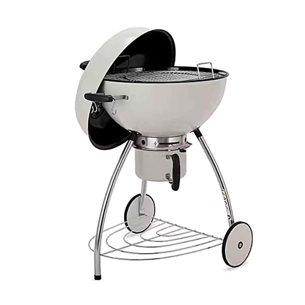 Portable Steel Wood-Burning Camp Stove with Wheels