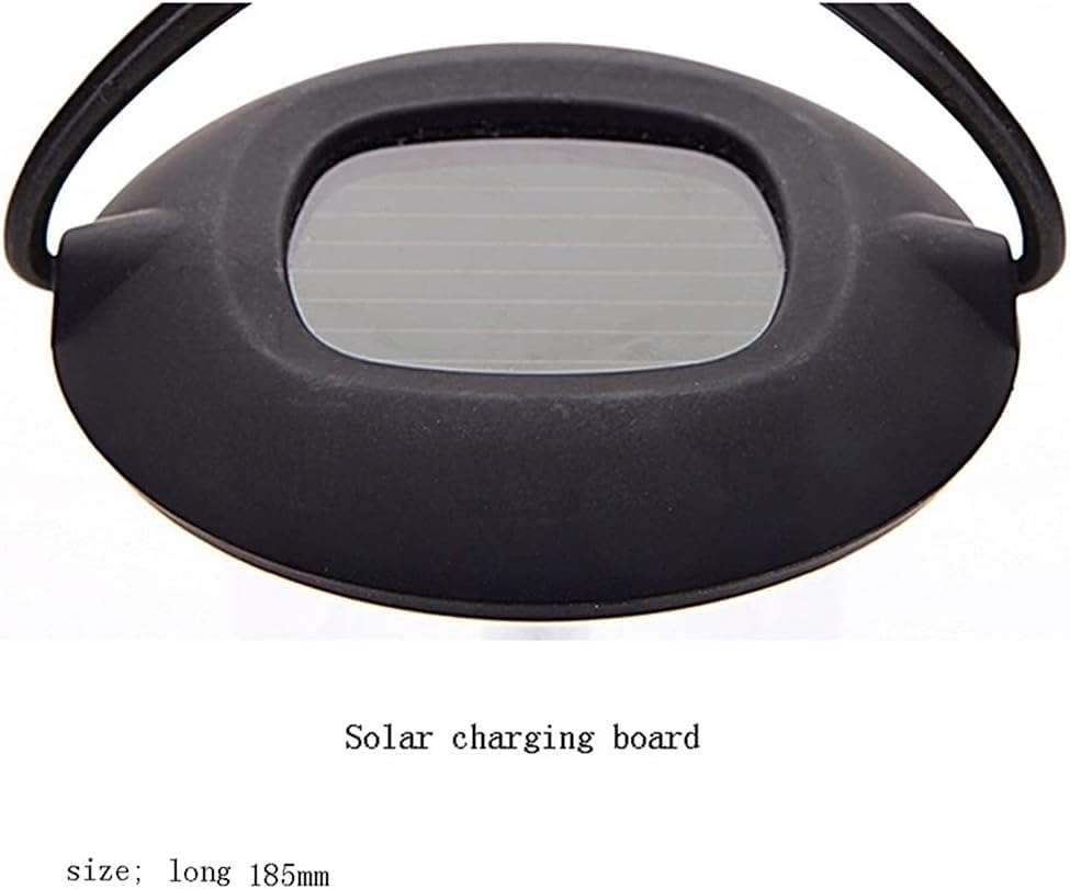 Hand-Cranked Solar Rechargeable LED Camping Lantern