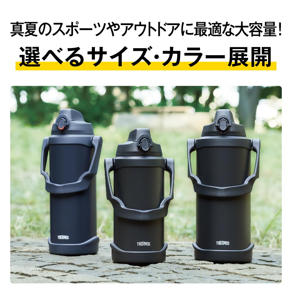 Thermos FJQ-3001 NVY Vacuum Insulated Sports Jug, 3 L, Navy