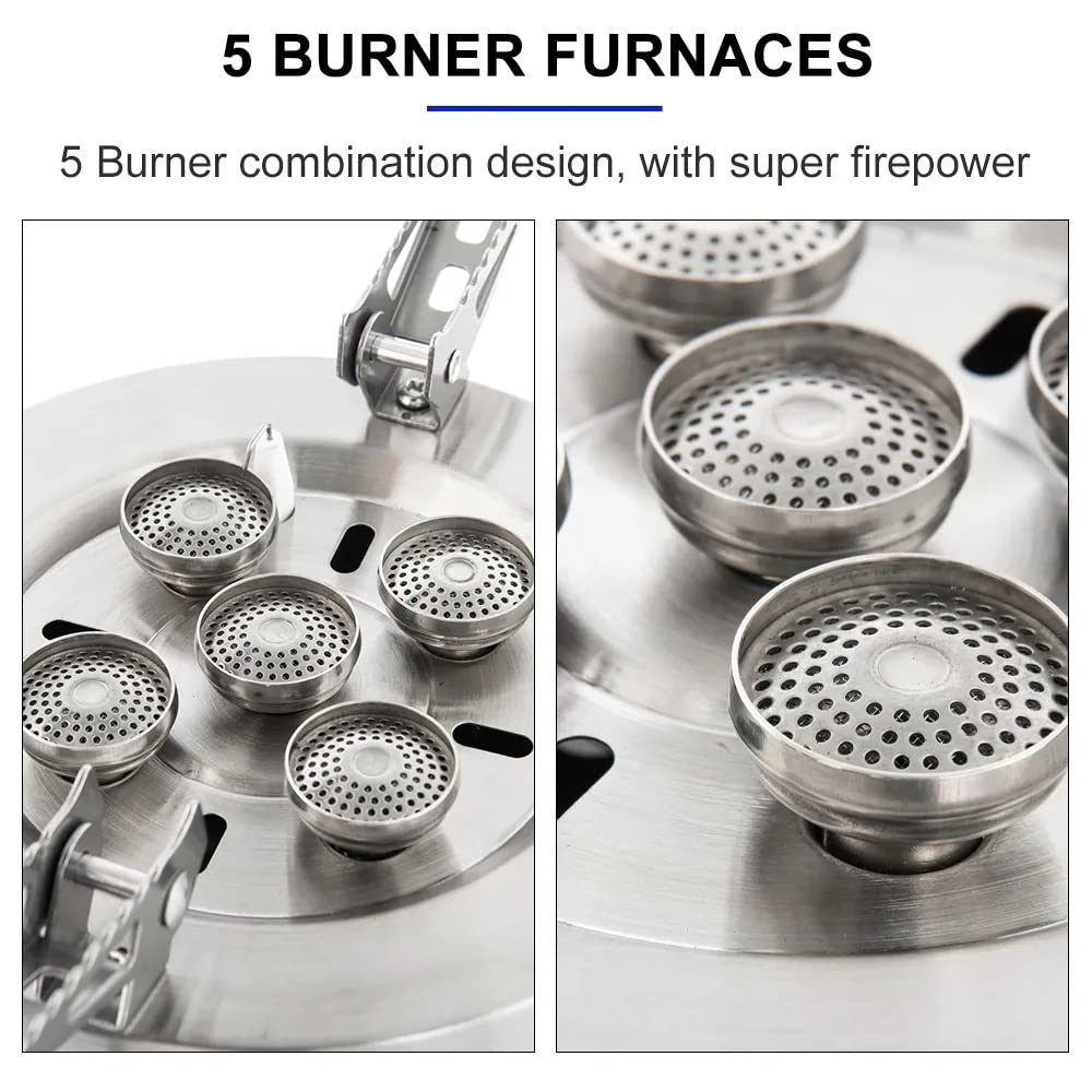 Portable High-Power Camping Gas Stove