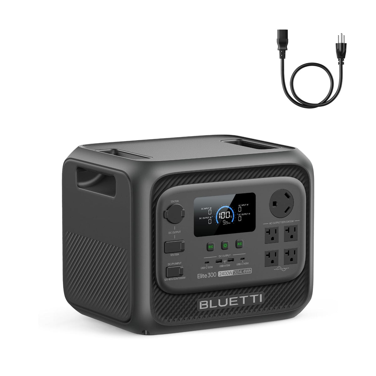 BLUETTI Elite 300 Portable Power Station (2026 New), 3014.4Wh LiFePO4