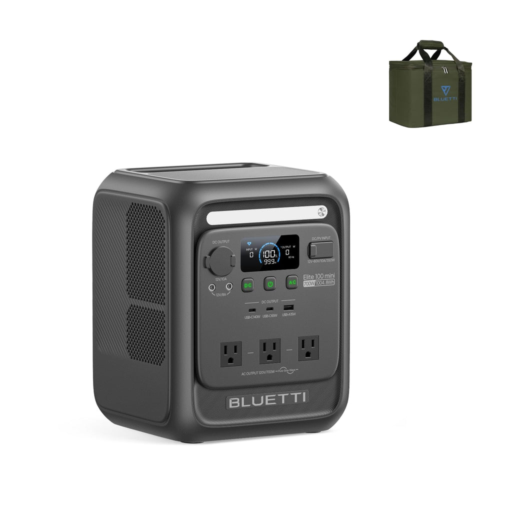 BLUETTI Elite 100 V2 Portable Power Station for Camping 1024Wh 1800W