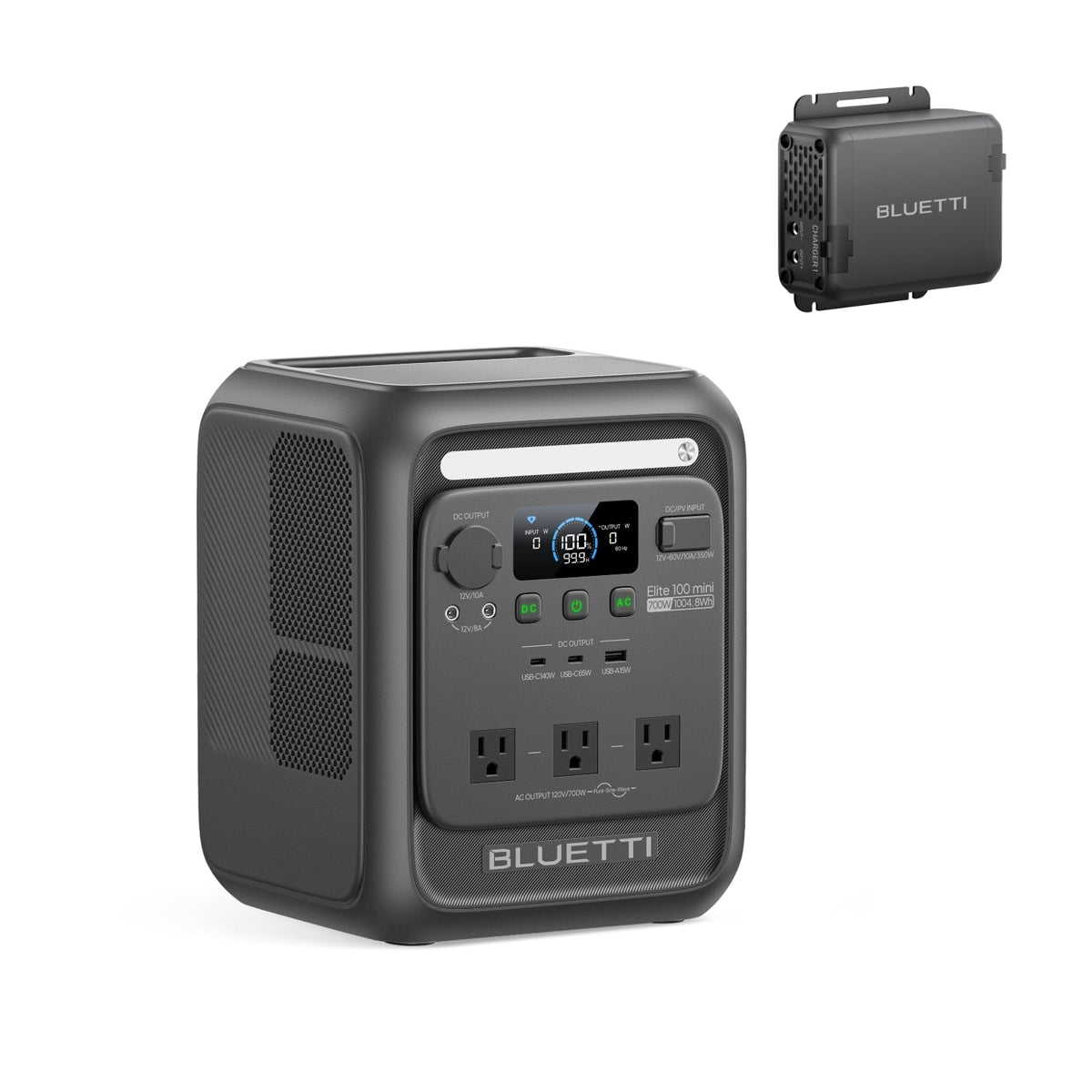 BLUETTI Elite 100 V2 Portable Power Station for Camping 1024Wh 1800W