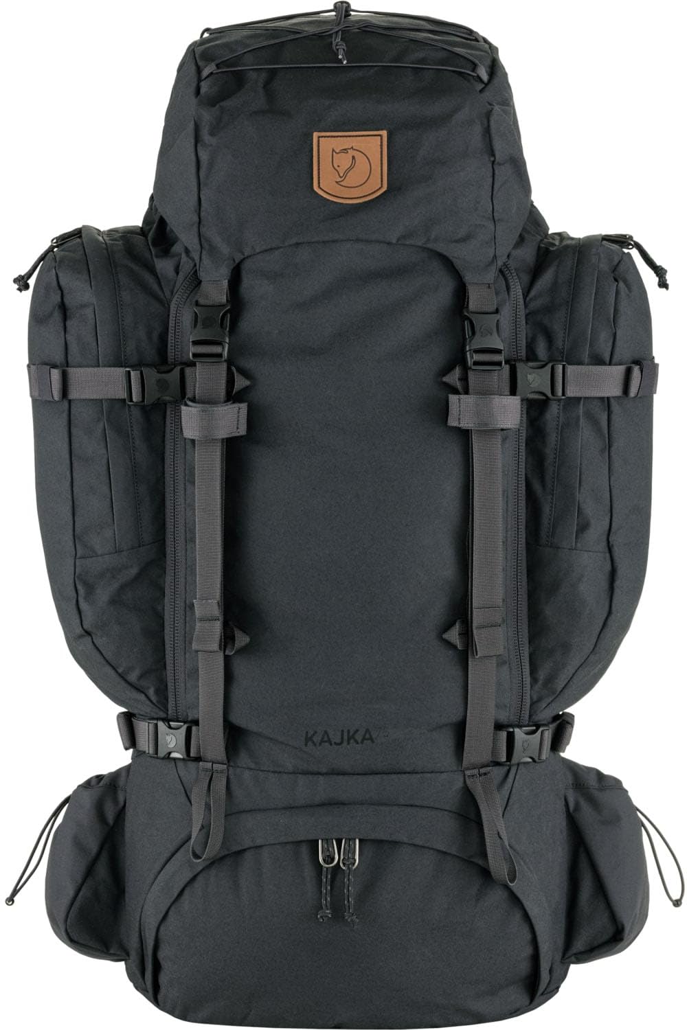 Fjällräven Kajka 75L Backpack, Coal Black, M/L