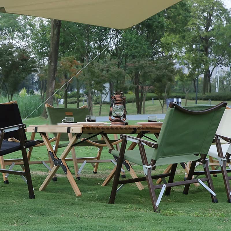 Portable Walnut Folding Camping Picnic Table