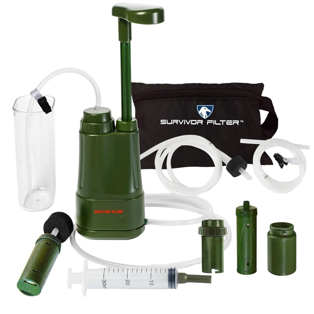 Portable Water Filter for Camping & Emergency Use