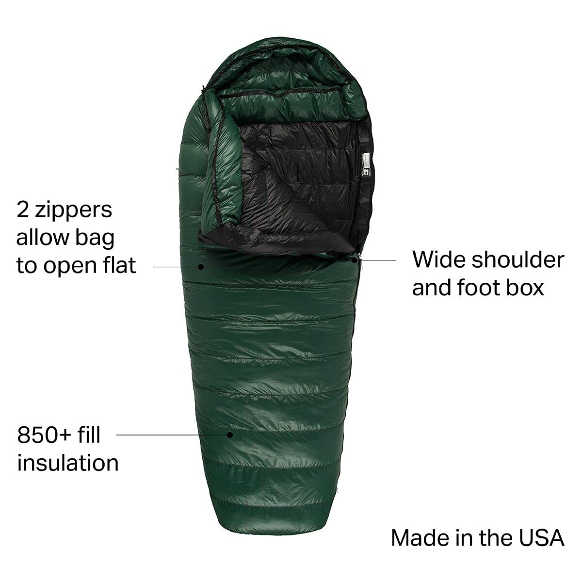 Western Mountaineering Bristlecone RZ Microfiber Sleeping Bag - 6'6