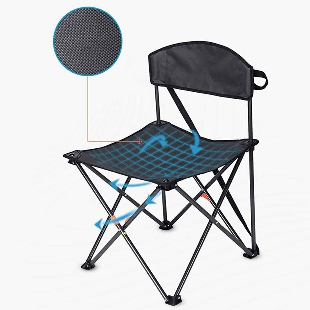 Portable Folding Camping Stool with Oxford Cloth Seat