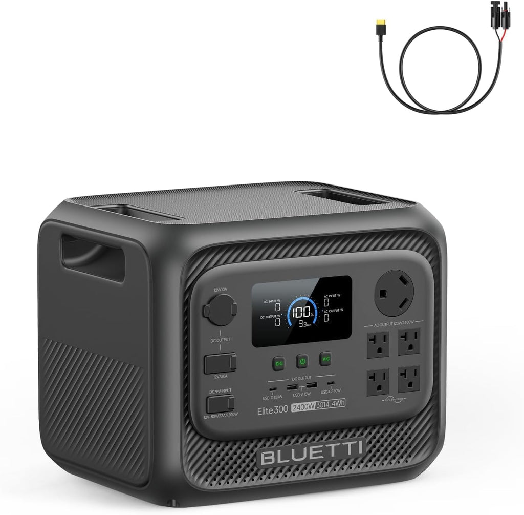 BLUETTI Elite 300 Portable Power Station (2026 New), 3014.4Wh LiFePO4