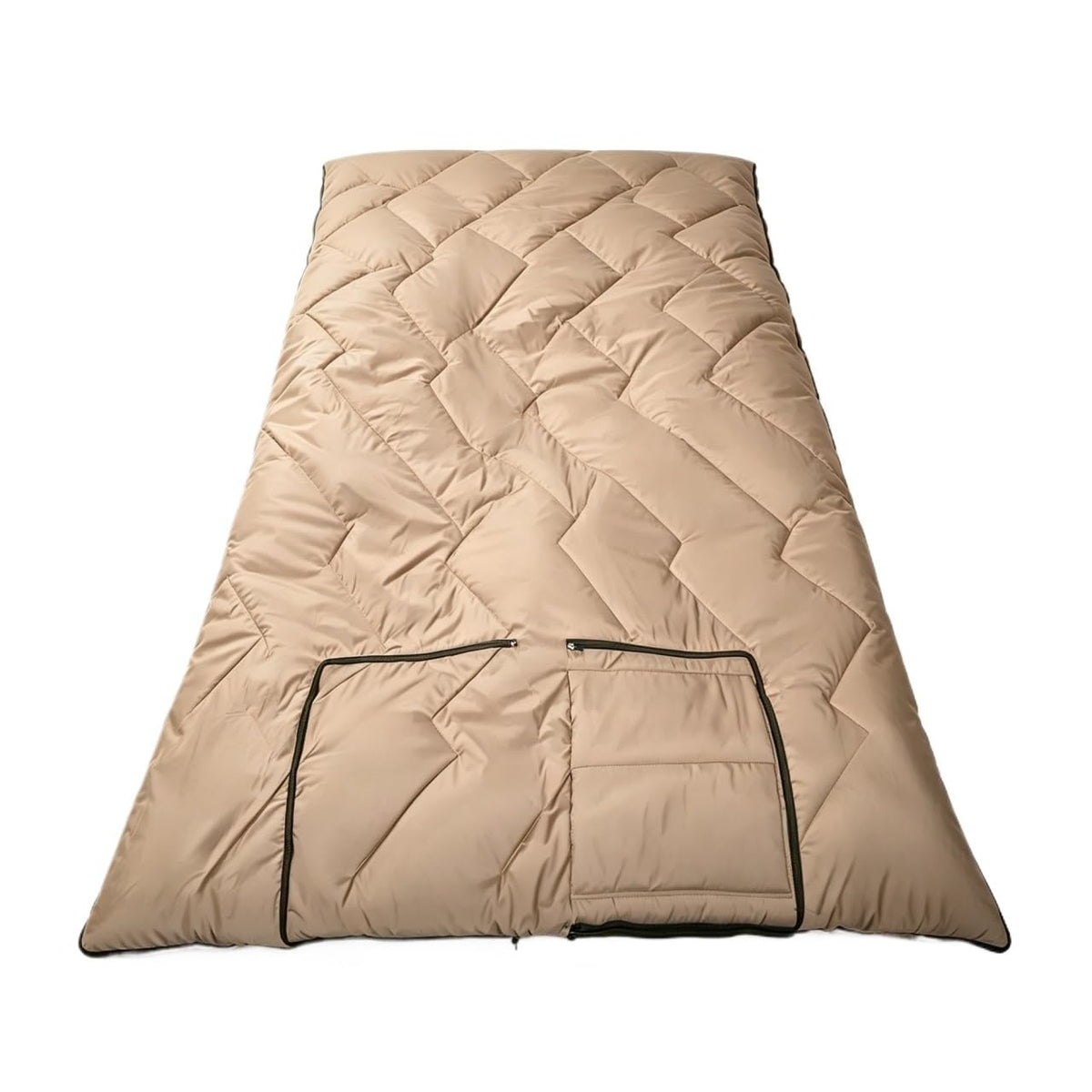 Adult Camping Sleeping Bag Foldable Pillow Blanket Outdoor Travel Gear
