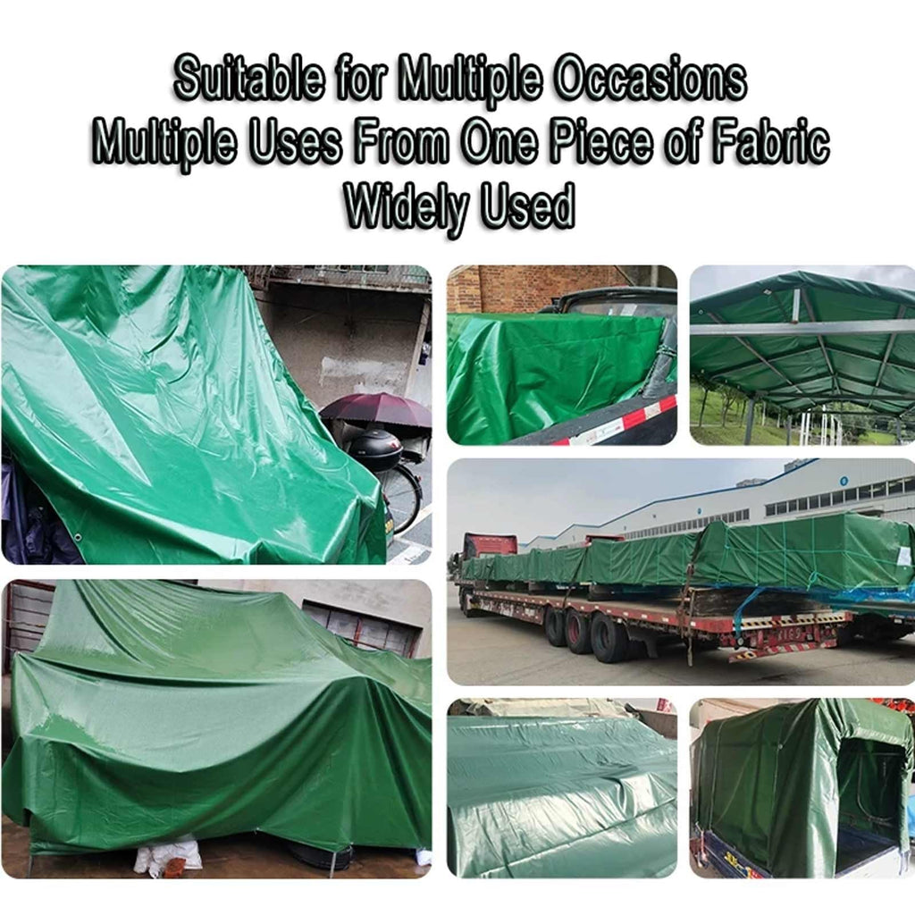 Outdoor Poly Tarp Cover for Camping & Sunshade