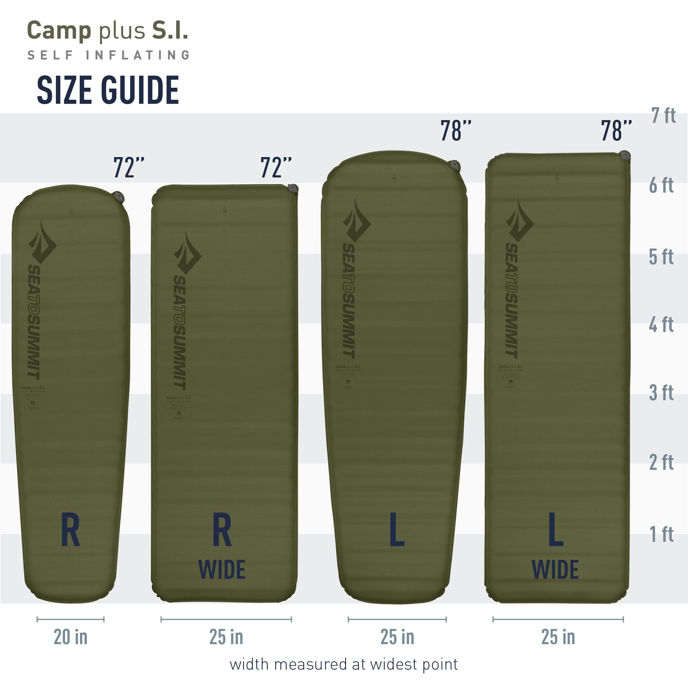 Sea to Summit Camp Plus SI Sleeping Mat