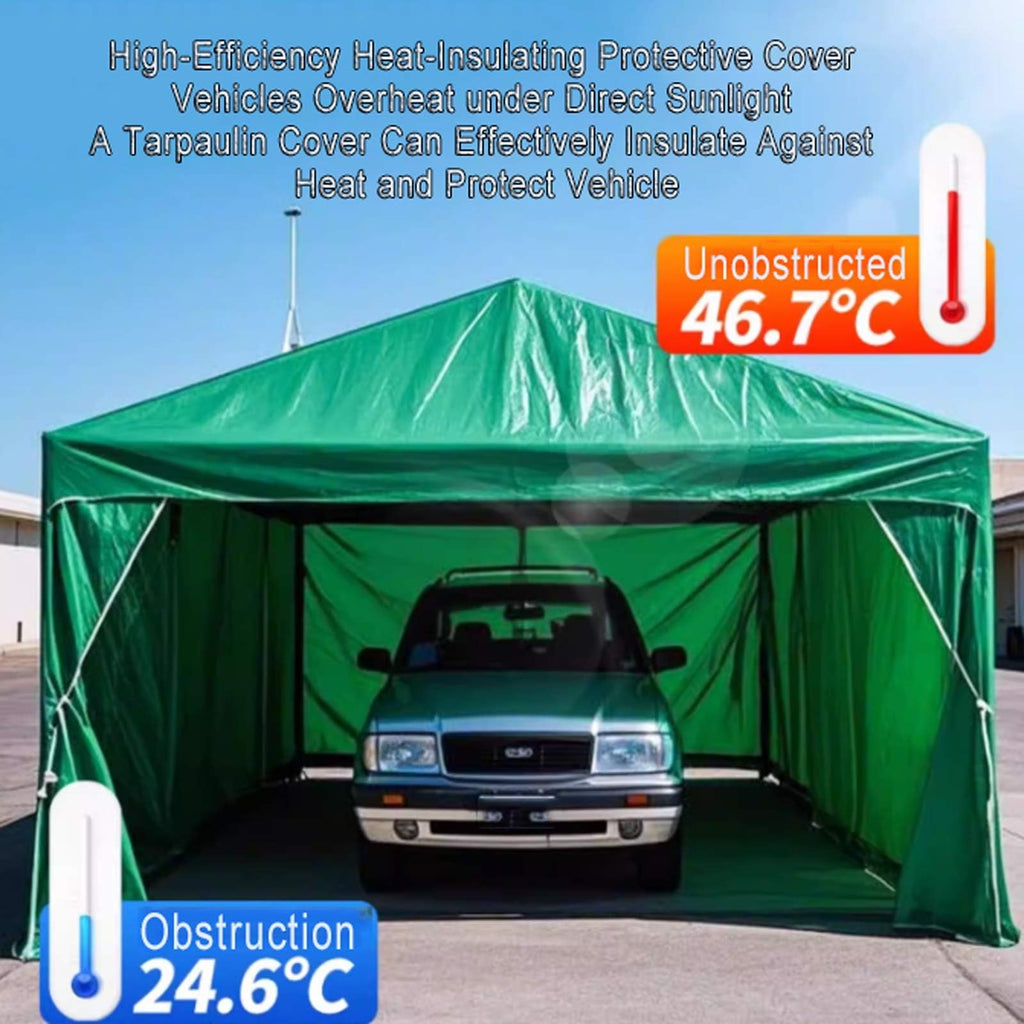 Outdoor Poly Tarp Cover for Camping & Sunshade