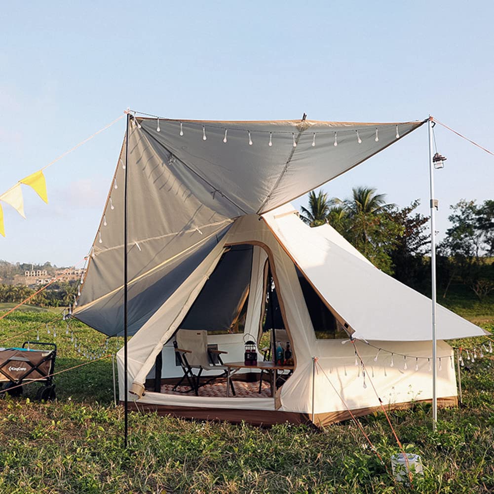 5–8 Person Waterproof Yurt Bell Camping Tent