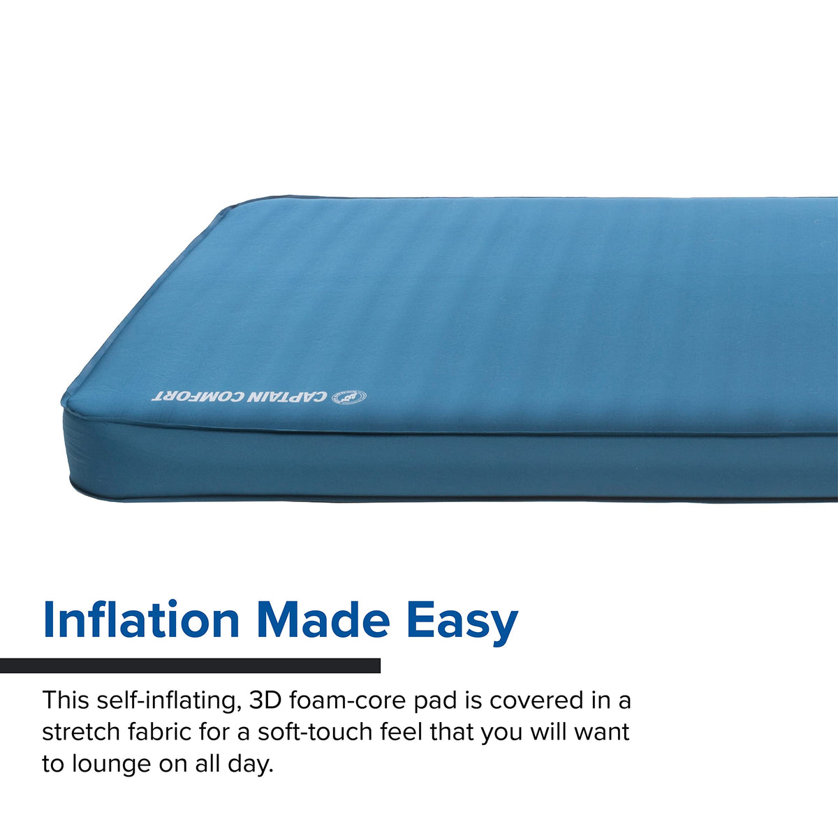 Big Agnes Captain Comfort Deluxe Camp - Sleeping Pad