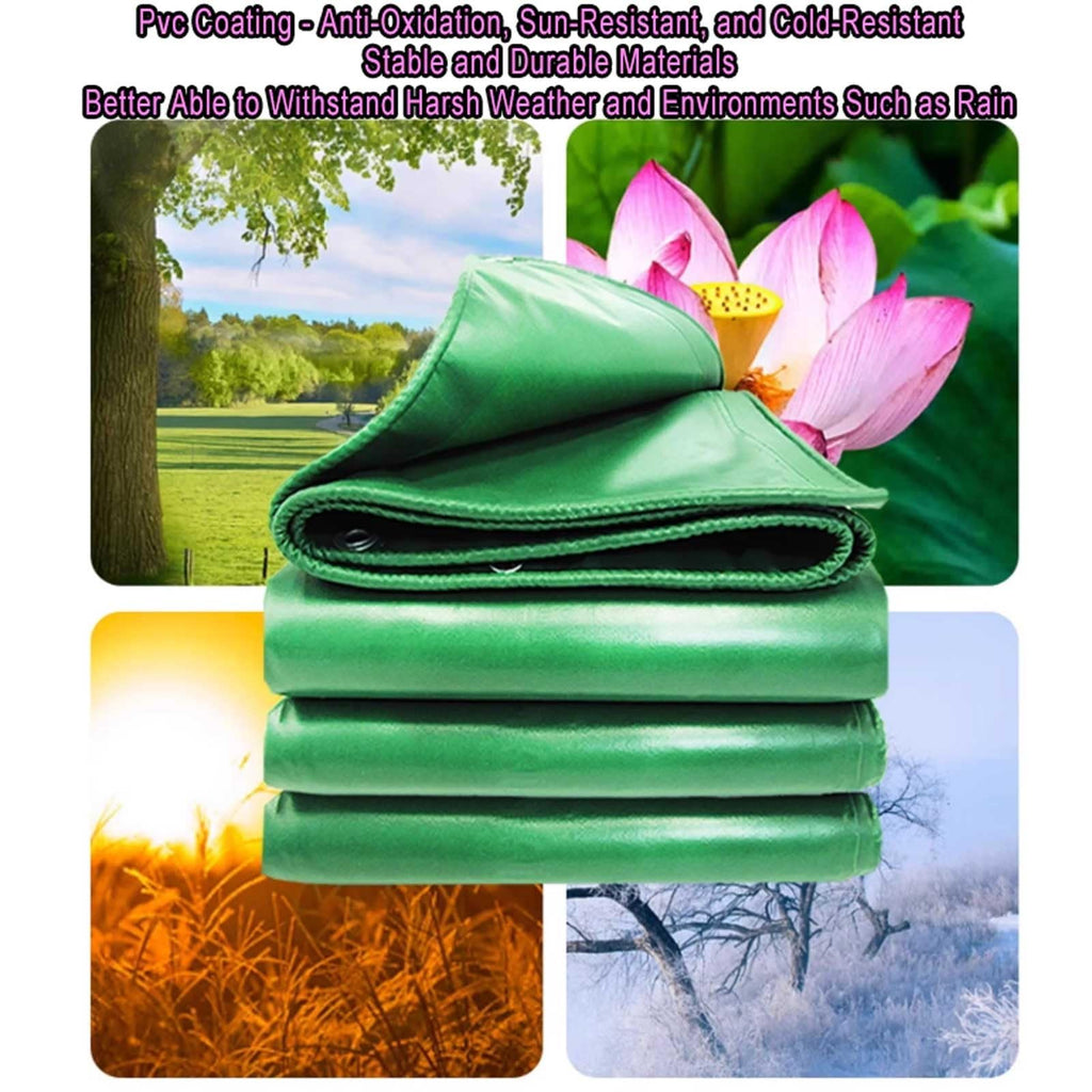Outdoor Poly Tarp Cover for Camping & Sunshade