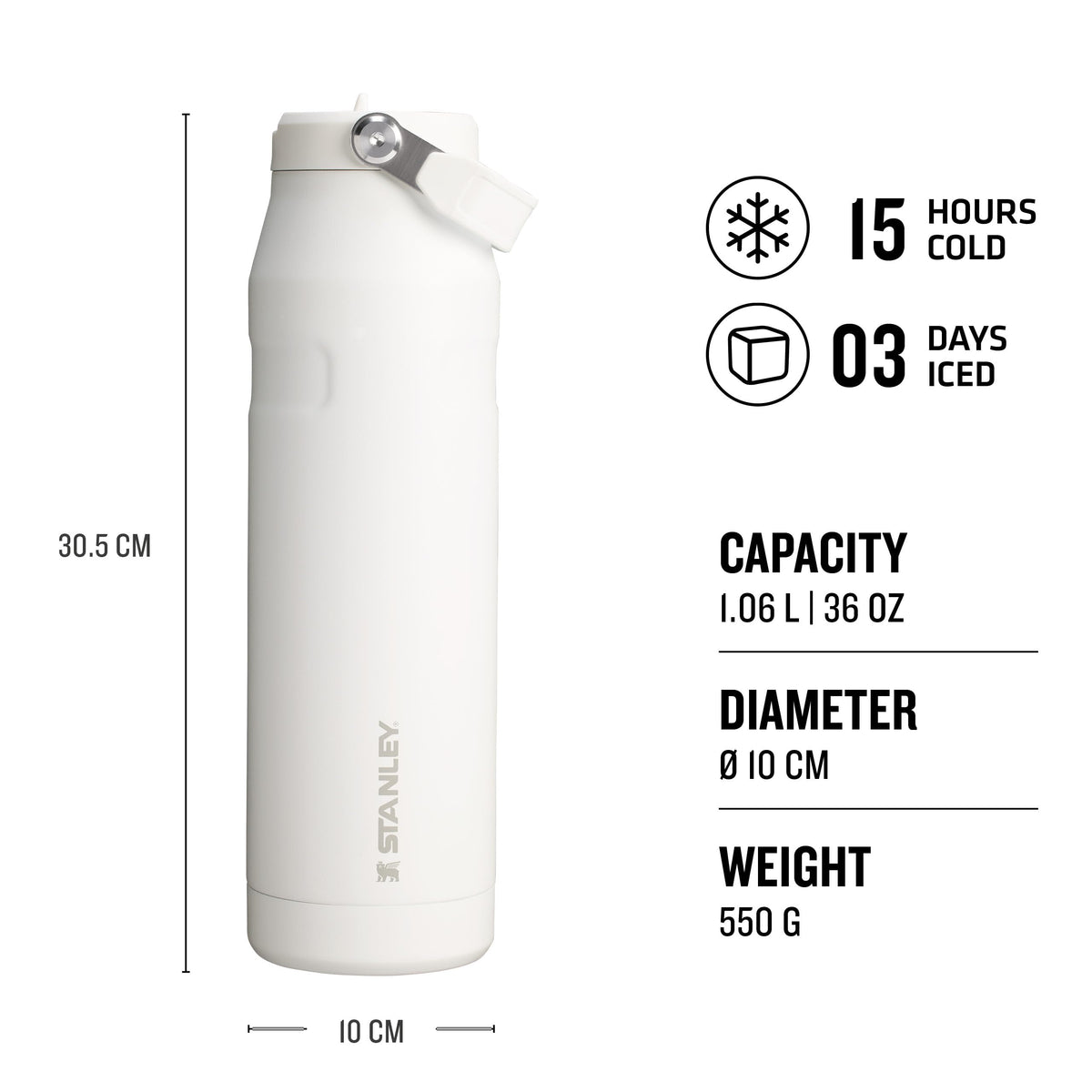 Flip Straw Bottle 2.0 | 1.06L by Stanley