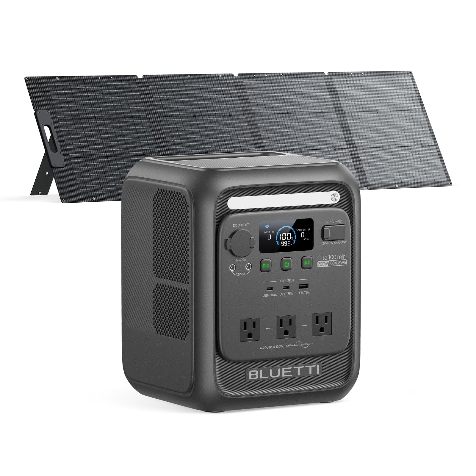 BLUETTI Elite 100 V2 Portable Power Station for Camping 1024Wh 1800W