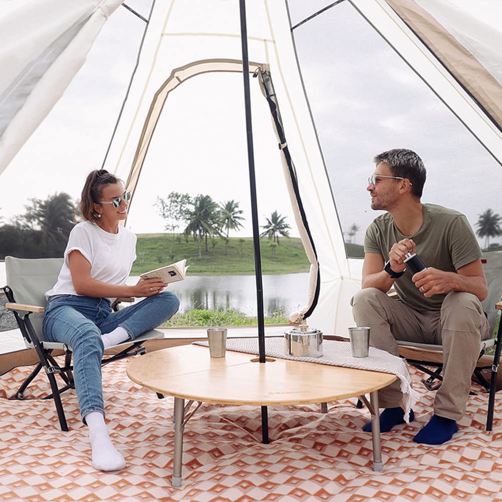 5–8 Person Waterproof Yurt Bell Camping Tent