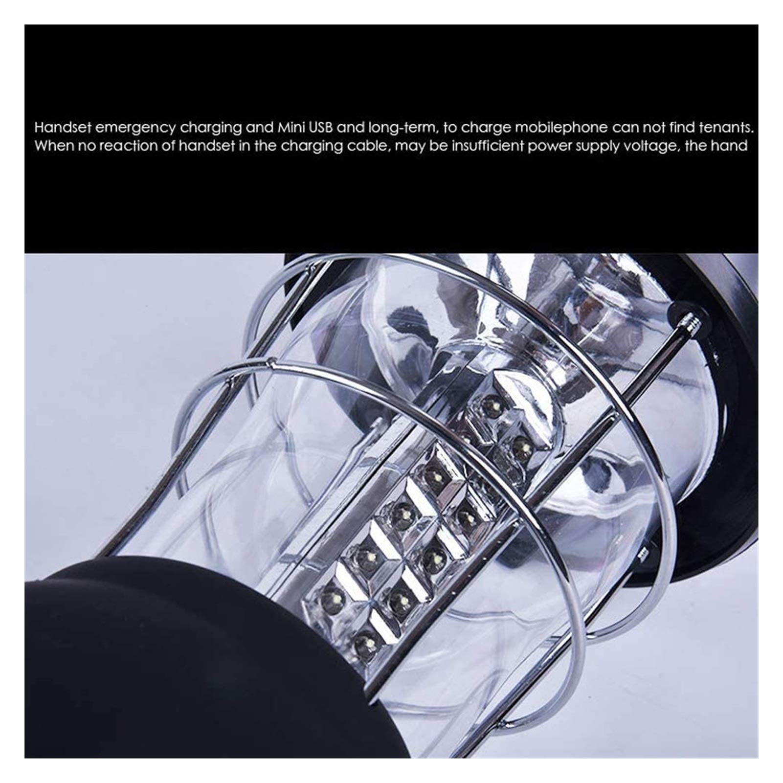 120LM Rechargeable LED Camping Lantern & Flashlight