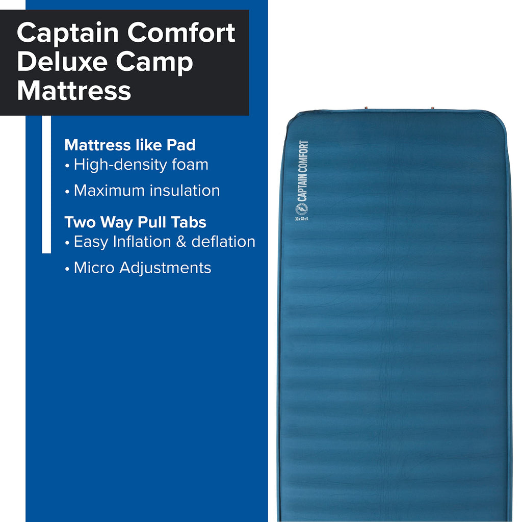 Big Agnes Captain Comfort Deluxe Camp - Sleeping Pad