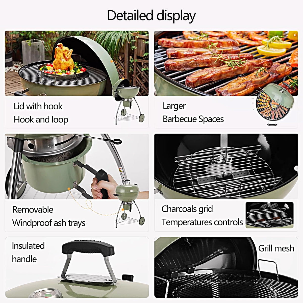 Portable Steel Wood-Burning Camp Stove with Wheels