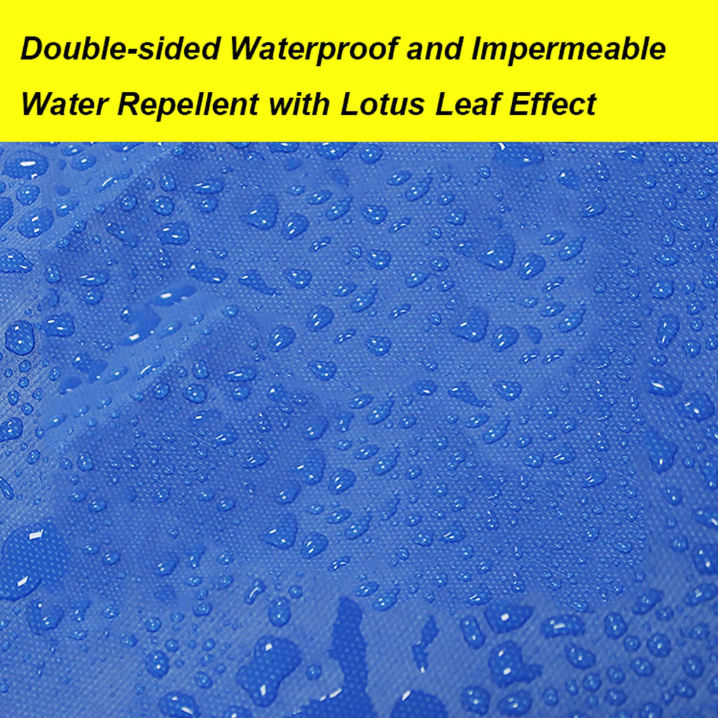 33x49ft Heavy-Duty Waterproof Outdoor Tarp Cover